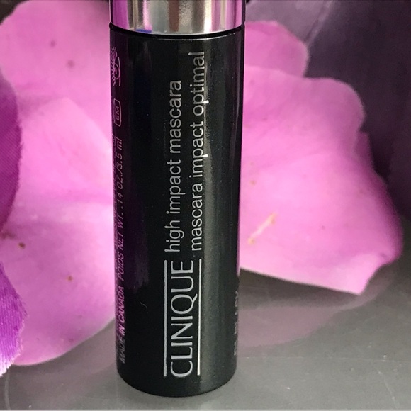 💚*5/$25! Clinique High Impact Mascara Mini in Black 3.5 ml *Brand New! - Picture 2 of 16